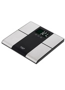 Svari Adler | Bathroom scale with analyzer | AD 8165 | Maximum weight (capacity) 225 kg | Accuracy 100 g | Body Mass Index (BMI) measuring | Stainless steel/Black