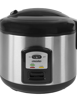 Multivāres katls Mesko | Rice cooker | MS 6411 | 1000 W | 1.5 L | Black/Stainless steel  Hover