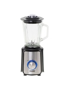 Blenderis Mesko | Blender | MS 4080 | Tabletop | 600 W | Jar material Glass | Jar capacity 1.5 L | Ice crushing | Black/Silver Hover