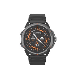 Viedpulksteni Hammer Watch 2 | Smart watch | GPS (satellite) | AMOLED | 1.5 | Waterproof | Black