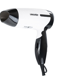 Fēns Mesko | Hair Dryer | MS 2262 | 1000 W | Number of temperature settings 2 | Black/White  Hover
