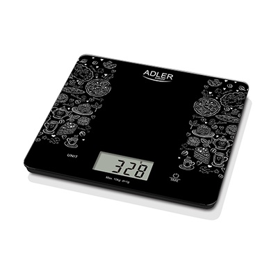 Svari Adler | Kitchen scale | AD 3171 | Maximum weight (capacity) 10 kg | Graduation 1 g | Display type LCD | Black