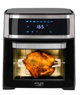  Adler | AD 6309 | Airfryer Oven | Power 1700 W | Capacity 13 L | Stainless steel/Black  Hover