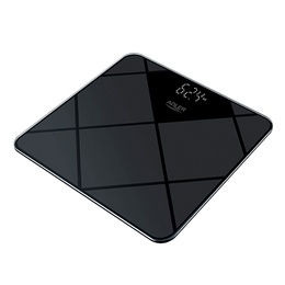 Svari Adler | Bathroom Scale | AD 8169 | Maximum weight (capacity) 180 kg | Accuracy 100 g | Graphite/Black