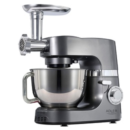 Virtuves kombains Adler | Planetary Food Processor | AD 4221 | 1200 W | Number of speeds 6 | Bowl capacity 7 L | Meat mincer | Steel