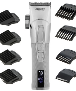  Camry | Premium Hair Clipper | CR 2835s | Cordless | Number of length steps 1 | Silver  Hover