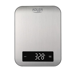 Svari Adler | Kitchen scale | AD 3174 | Maximum weight (capacity) 10 kg | Graduation 1 g | Display type LED | Inox