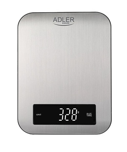 Svari Adler | Kitchen scale | AD 3174 | Maximum weight (capacity) 10 kg | Graduation 1 g | Display type LED | Inox  Hover