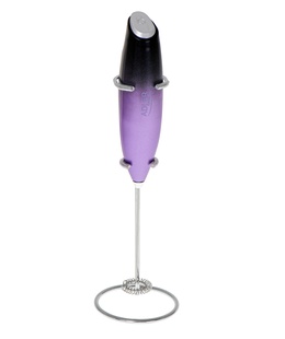  Adler Milk frother with a stand AD 4499 Milk frother Black/Purple  Hover