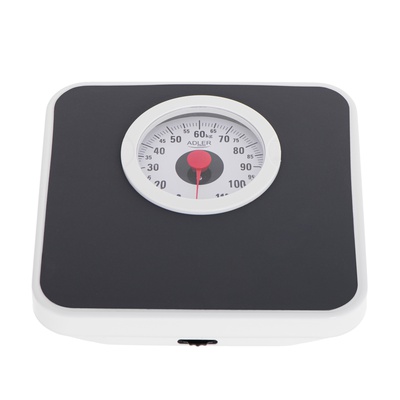 Svari Adler | Mechanical Bathroom Scale | AD 8178 | Maximum weight (capacity) 120 kg | Accuracy 1000 g | Black