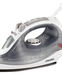  Mesko | MS 5037 | Steam Iron | 2800 W | Water tank capacity 170 ml | Continuous steam 35 g/min | Grey  Hover