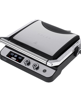  Adler | AD 3059 | Electric Grill | Table | 3000 W | Stainless steel/Black  Hover