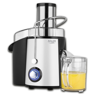 Sulu spiede Adler | Juicer | AD 4128 | Type Juicer maker | Matt Black/White | 1000 W | Number of speeds 2