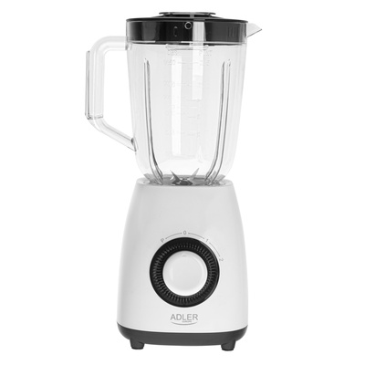 Blenderis Adler | Blender with jar | AD 4085 | Tabletop | 1000 W | Jar material Plastic | Jar capacity 1.5 L | White