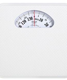 Svari Adler | Mechanical Bathroom Scale | AD 8179w | Maximum weight (capacity) 136 kg | Accuracy 1000 g | White  Hover