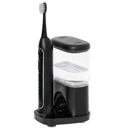Birste Adler 2-in-1 Water Flossing Sonic Brush | AD 2180b | Rechargeable | For adults | Number of brush heads included 2 | Number of teeth brushing modes 1 | Black