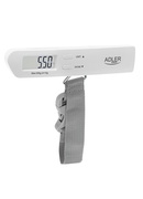 Svari Adler | Travel Luggage Scale | AD 8191 | Maximum weight (capacity) 50 kg | Accuracy 10 g | Grey