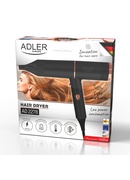 Fēns Adler Hair Dryer | AD 2278 | 1400 W | Number of temperature settings 2 | Ionic function | Black Hover