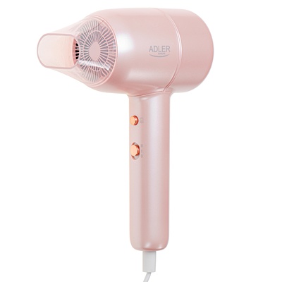 Fēns Adler Hair Dryer | AD 2279p | 1800 W | Number of temperature settings 2 | Ionic function | Pink