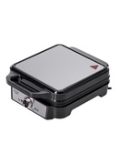  Adler Waffle Maker | AD 3083 | 1800 W | Number of pastry 4 | Belgium | Silver/Black