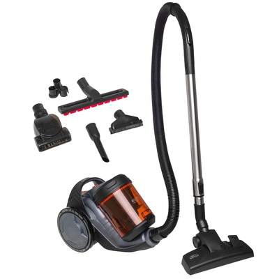  Adler Cyclone Vacuum Cleaner | AD 7065 | Bagless | Power 700 W | Dust capacity 1.6 L | Black/Red