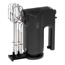 Mikseris Adler Hand Mixer | AD 4230 | Hand Mixer | 550 W | Number of speeds 5 | Turbo mode | Black