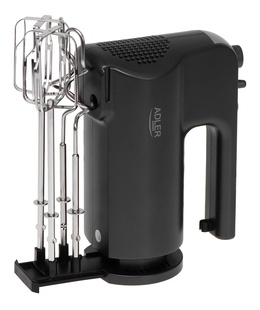 Mikseris Adler Hand Mixer | AD 4230 | Hand Mixer | 550 W | Number of speeds 5 | Turbo mode | Black  Hover