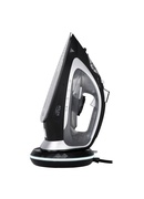  Adler Steam Iron | AD 5043 | Steam Iron | 2800 W | Water tank capacity 300 ml | Continuous steam 30 g/min | Steam boost performance 42 g/min | Black/Silver Hover