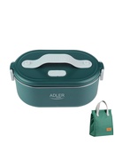  Adler | Electric lunch box with thermal bag | AD 4522 | 0.8 L | Plastic/Stainless steel | Green | Lid included