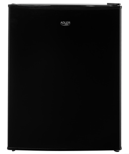  Adler Refrigerator | AD 8097 | Energy efficiency class E | Free standing | Larder | Height 63.2 cm | Fridge net capacity 58 L | 39 dB | Black  Hover
