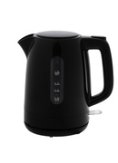 Tējkanna Adler Kettle | AD 1380b | Electric | 2200 W | 1 L | Polypropylene | 360° rotational base | Black Hover