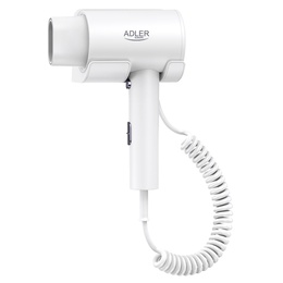Fēns Adler Wall-Mount Hair Dryer | AD 2285 | 2000 W | Number of temperature settings 3 | White