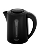 Tējkanna Adler Kettle | AD 1244 | Electric | 1850 W | 2.5 L | Plastic | 360° rotational base | Black Hover