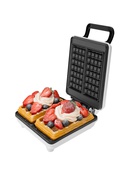  Mesko Waffle Maker | MS 3091 | 1800 W | Number of pastry 2 | Belgium | White Hover