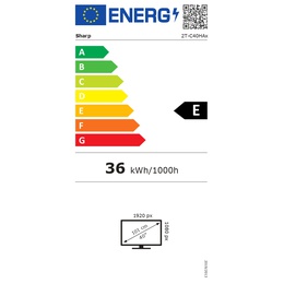Televizors Sharp 40HA1205E | 40 | FHD | Black