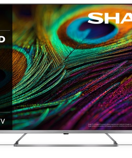 Televizors Sharp 4K QLED MiniLED TV | 50JP7265E | 50 | Smart TV | Google TV | UHD | Silver  Hover