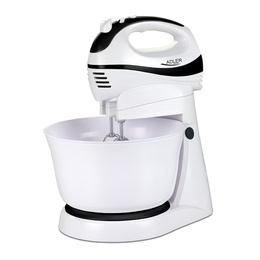 Mikseris Adler | Mixer | AD 4206 | Mixer with bowl | 300 W | Number of speeds 5 | Turbo mode | White