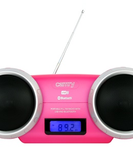  Camry Audio/Speaker 	CR 1139p 5 W Pink Bluetooth Wireless connection  Hover