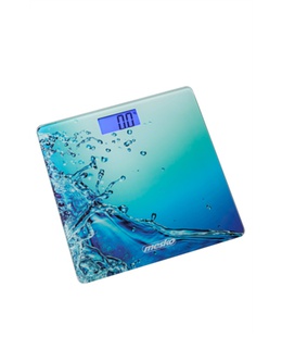 Svari Mesko | Bathroom scales | MS 8156 | Maximum weight (capacity) 150 kg | Accuracy 100 g | Blue  Hover