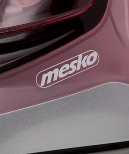  Mesko | Iron | MS 5028 | Steam Iron | 2600 W | Continuous steam 35 g/min | Steam boost performance 60 g/min | Pink/Grey  Hover