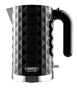Tējkanna Camry | CR 1269 | Standard kettle | 2200 W | 1.7 L | Plastic | 360° rotational base | Black  Hover