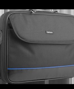  Natec | Fits up to size 15.6  | Laptop Bag | Impala | Toploading laptop case | Black | Shoulder strap  Hover