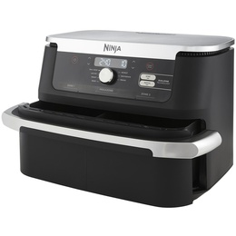  NINJA | Double Air Fryer | AF500EU Foodi FlexDrawer | Power 2470 W | Capacity 10.4 L | Black