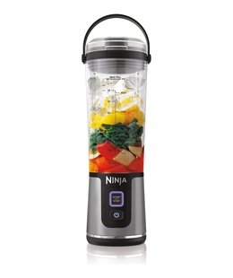 Blenderis NINJA | Portable Cordless Blender | BC151EUBK | Portable | Jar material BPA-free | Jar capacity 0.53 L | Ice crushing | Black/Grey  Hover