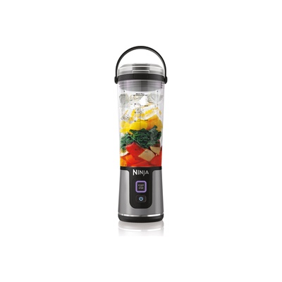 Blenderis NINJA | Portable Cordless Blender | BC151EUBK | Portable | Jar material BPA-free | Jar capacity 0.53 L | Ice crushing | Black/Grey