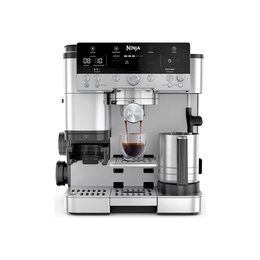  NINJA Espresso Coffee Maker | ES601EU Luxe Café Premier | Pump pressure 11 bar | Built-in milk frother | Ground | 1650 W | Black/Stainless Steel