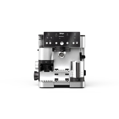  NINJA | Luxe Cafe Essential Espresso Machine | ES501EU | Pump pressure 9 bar | Built-in milk frother | Semi-automatic | Black