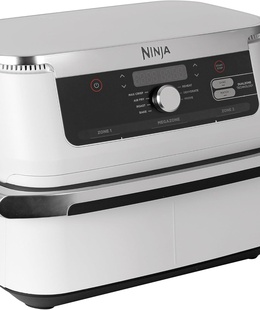  NINJA | Dual Air Fryer | Foodi FlexDrawer AF500EUWH | Capacity 10.4 L | DualZone | White  Hover