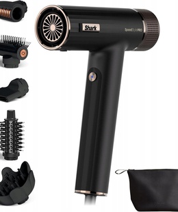 Fēns Shark HD752EU SpeedStyle Pro 5in1 Hairdryer Black | Shark  Hover