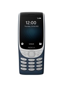 Telefons Nokia 8210 Blue 2.8  TFT LCD Unisoc T107 Internal RAM 0.048 GB 0.128 GB microSDHC Dual SIM Nano-SIM 4G Main camera 0.3 MP 1450  mAh Hover